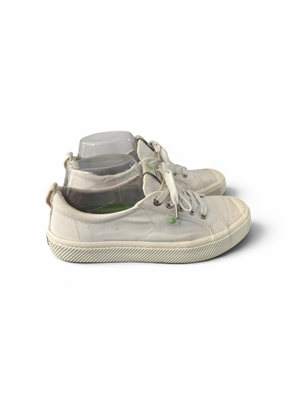 Cariuma Unisex Canvas Low Top Sneakers Oca Low Off-White Size W7/M5.5